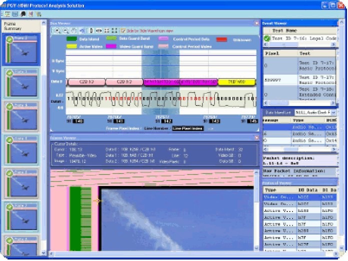 HDMI/MHL Protocol Analysis Software