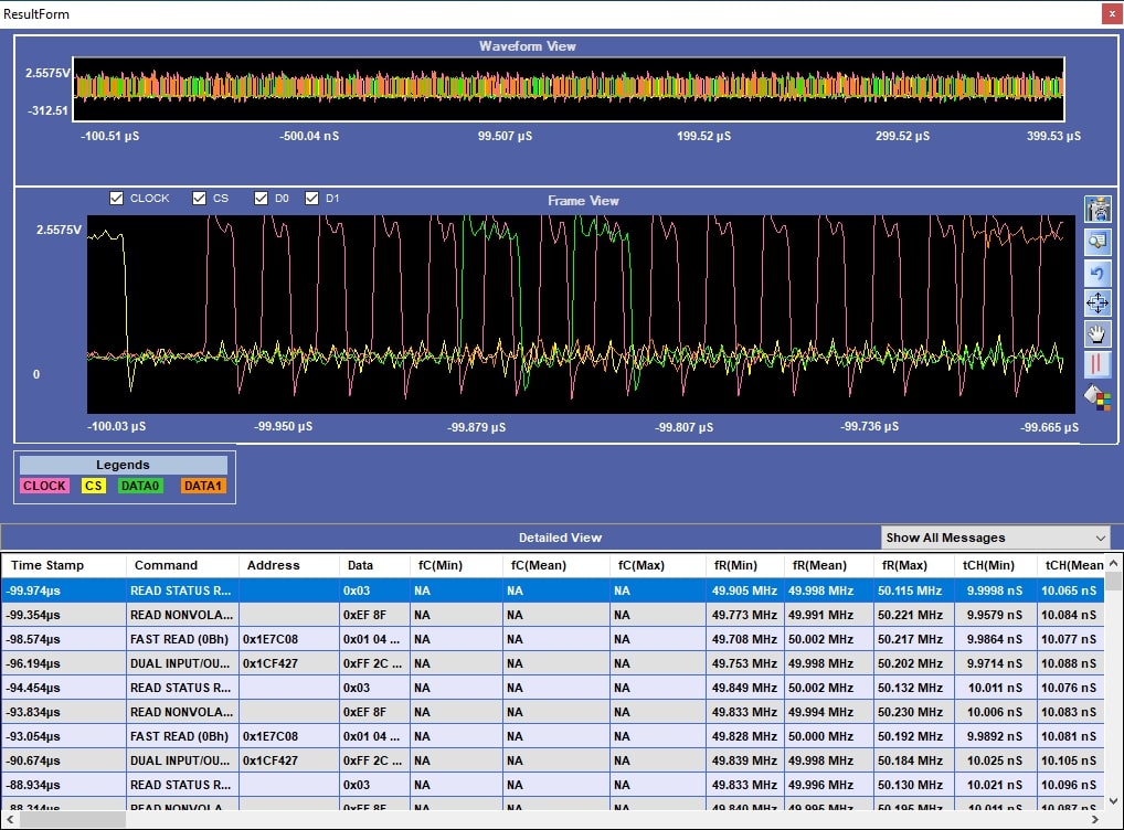 ResultForm QSPI