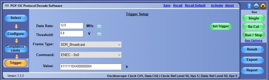 i3c trigger